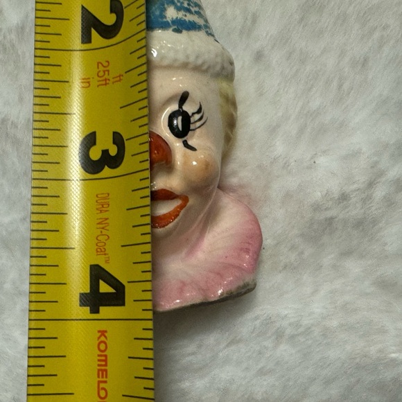 Japan Vintage Clown Circus Salt & Pepper Shakers Creepy Clowns MCM Collectible - Picture 11 of 11